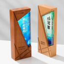 实木奖座