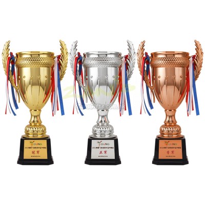 Gold, Silver and Bronze Trophies