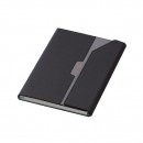 Two-Color Leather Magnetic Notebook