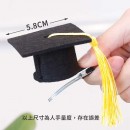 學士帽造型髮飾