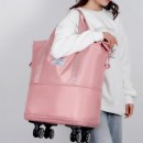 Large Capacity Universal Wheel Dry And Wet Separation Expandable Waterproof Luggage Bag