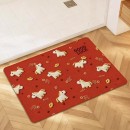 Imitation linen Floor Mat