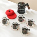 硅胶苹果隔热杯垫