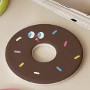 甜甜圈圓形矽藻泥杯墊
