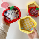 Cartoon transparent dust-proof storage bag for dolls