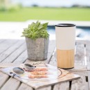 Bamboo Stainless Steel Thermal Mug