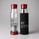 420ML Portable Thermal Insulation Glass Bottles