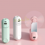 五合一（充電寶鏡子手電筒支架）手持風扇