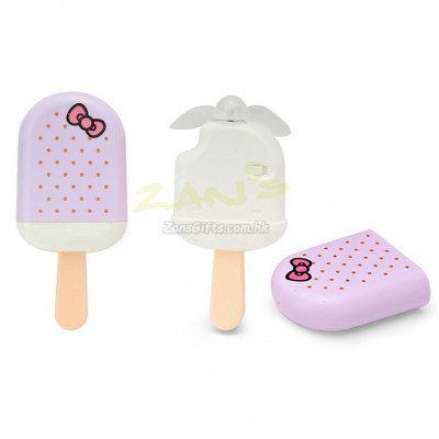 Ice Cream Shape USB Handheld Fan