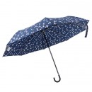 Folding Umbrella with Bent Handle