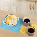 可拆卸拼圖矽膠餐墊