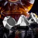Diamond-shaped Stainless Ice Cube