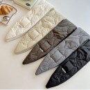 韩版冬季新款针织羽绒棉围巾 韩版冬季新款针织羽绒棉围巾