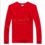 Pure Color Long Sleeve Polo Shirt