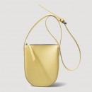 Leather Shoulder Bucket Bag