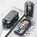 1-into-2, 3 & 4 Compartment Pill Cutter, Grinder and Pill Box 1-into-2, 3 & 4 Compartment Pill Cutter, Grinder and Pill Box