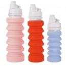 Silicone Folding Handy Sports Water Bottle