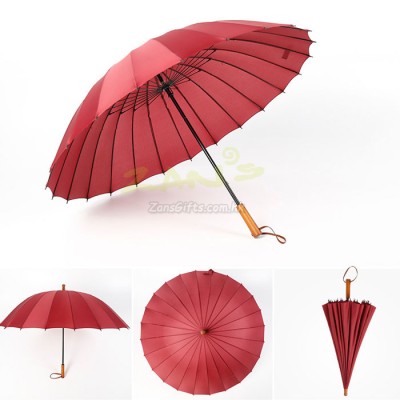 24K Straight Umbrella