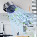 Desktop Shaking Digital Display Fan