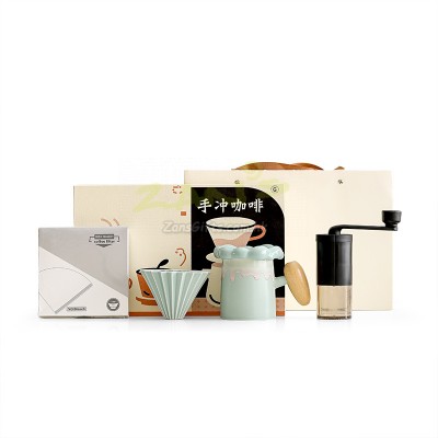 Hand Grinding Coffee Maker Coffee Maker Pour-over Business Gift Set