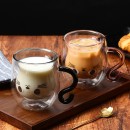猫咪双层玻璃杯