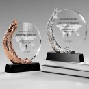Metal Crystal Trophy