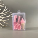 迷你馬卡龍色文具套裝