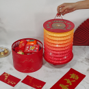 Hand-Held Lantern Round Gift Box