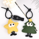 PU Christmas Keychain Pendant PU Christmas Keychain Pendant