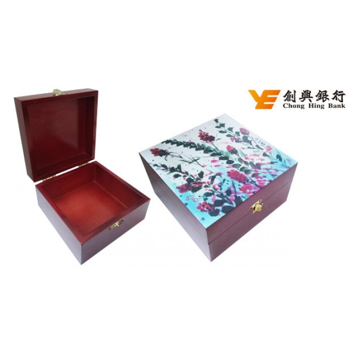 木製禮品盒-創興銀行