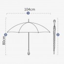 16骨拼接長柄直傘