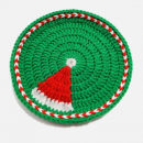 聖誕棉繩編織隔熱墊 聖誕棉繩編織隔熱墊