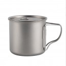 Pure titanium portable water cup