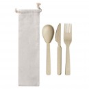 Wheat Straw Utensils In Bag