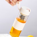 Portable Glass Mug with Infuser