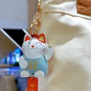 招財貓鑰匙扣