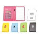 PU Notebook with Calculator