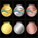 Swimming Metal Medal