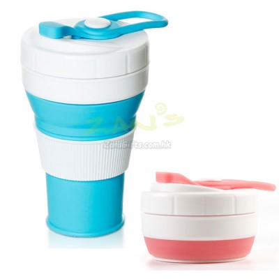 450ML Silicone Collapsible Coffee Cup
