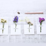 Dried Flower Greeting Card