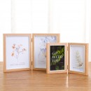 Solid Wood Folding Photo Frame