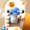 海洋爆眼捏捏樂減壓玩具