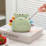 可愛不銹鋼水果甜品叉子擺件