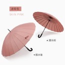 Water Activated Color Changing Flower Print Straight Umbrella