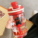 Tritan Cute straw water cup