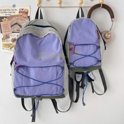 Waterproof Color-Block Backpack