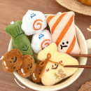 Oden-shaped pendant keychain