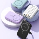3C認證磁吸帶線移移動電源