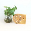 Wood Grain Mini Fan