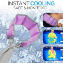 Shoulder and neck cooling cold towel